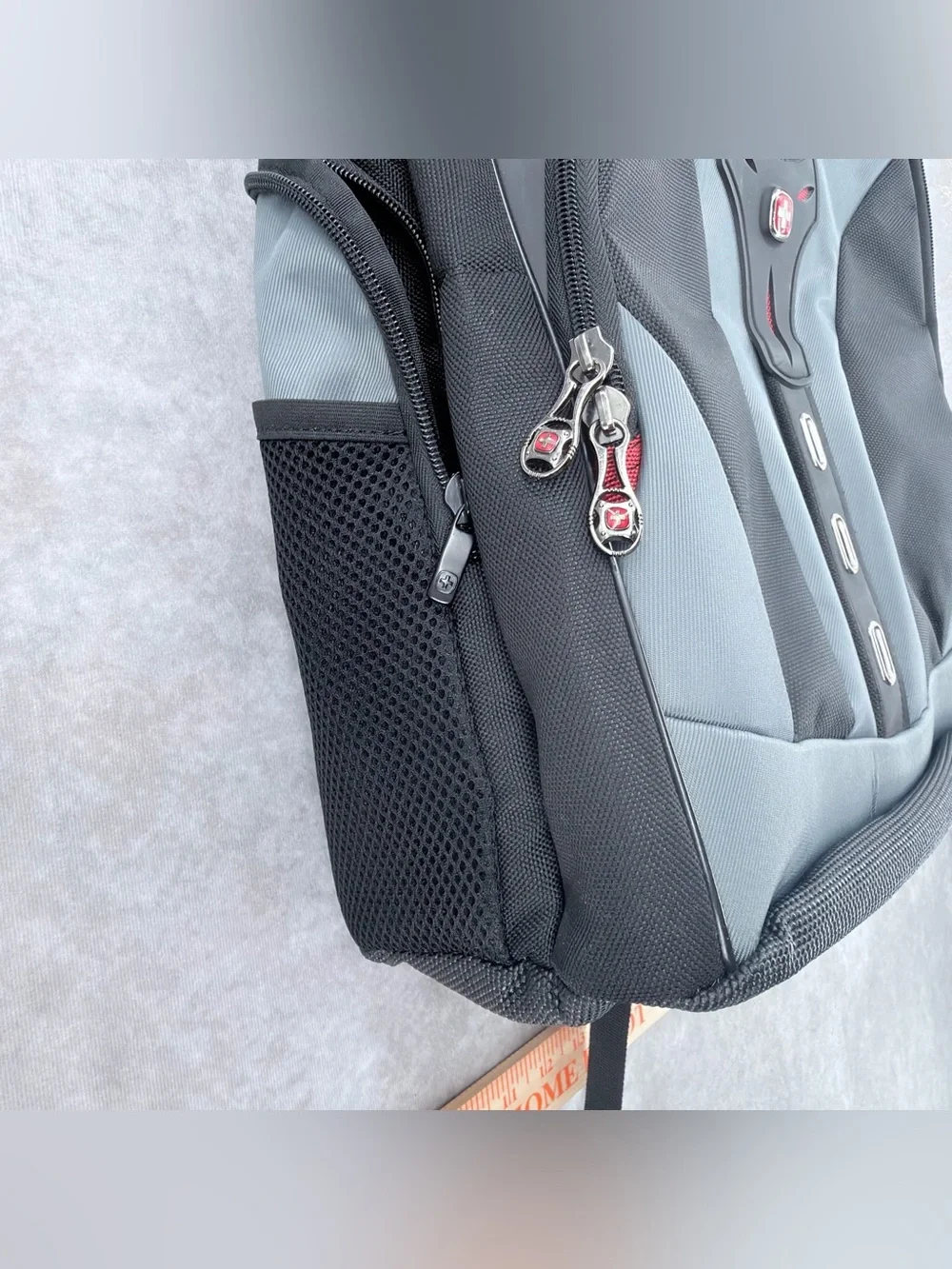SwissGear Wenger Black & Gray Laptop Backpack